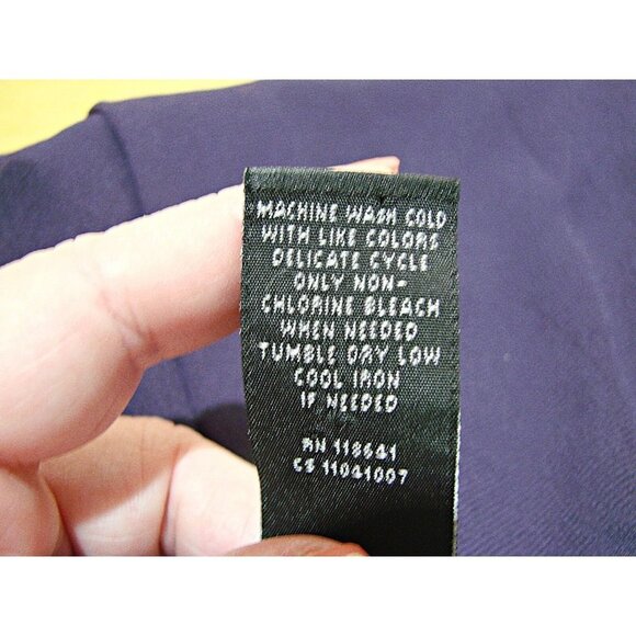 Lane Bryant Womens Purple Sheer Dolman Sleeve Pullover SS Tunic Top Size 26/28 - Picture 6 of 9